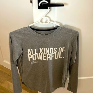 Athleta girl long sleeve shirt